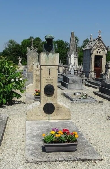 Cimetière Essoyes - Tombes Renoir.jpg @C. Dunand