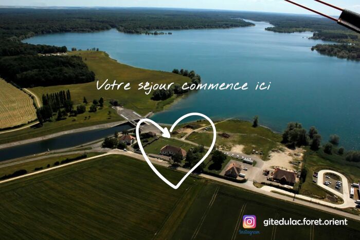 Votre séjour commence ici.jpg © Gîte du Lac de la Forêt d'Orient