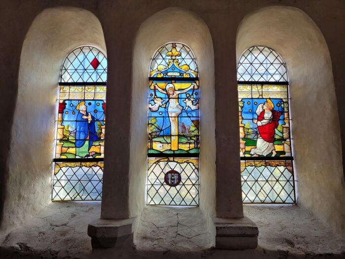 Eglise Juvanzé vitrail  ©Arnaud Bos.jpg © A. Bos