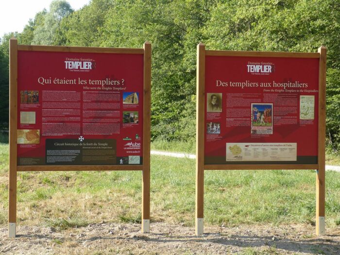 Sur les traces des Templiers en Forêt d'Orient