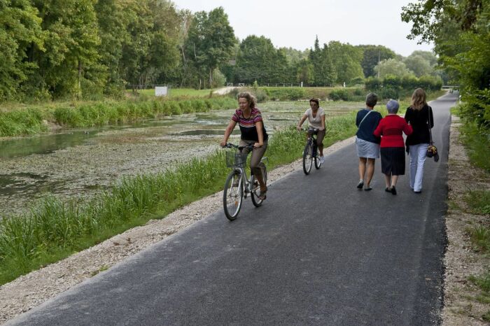 Voies vertes de l'Aube en Champagne