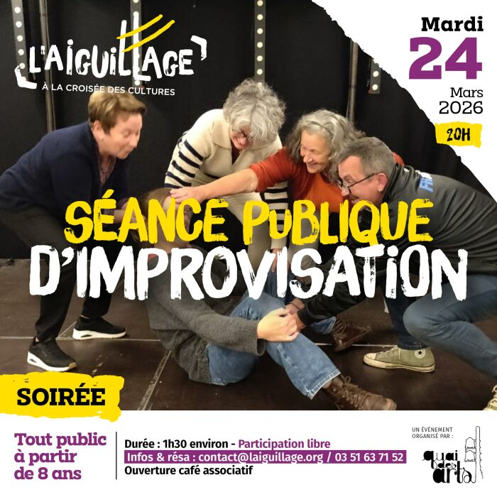 Séance publique improvisation.jpg L'Aiguillage