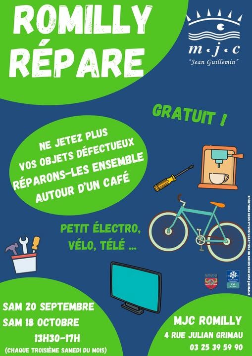 20-18.10.25 MJC Romilly Répare.jpg ©Romilly