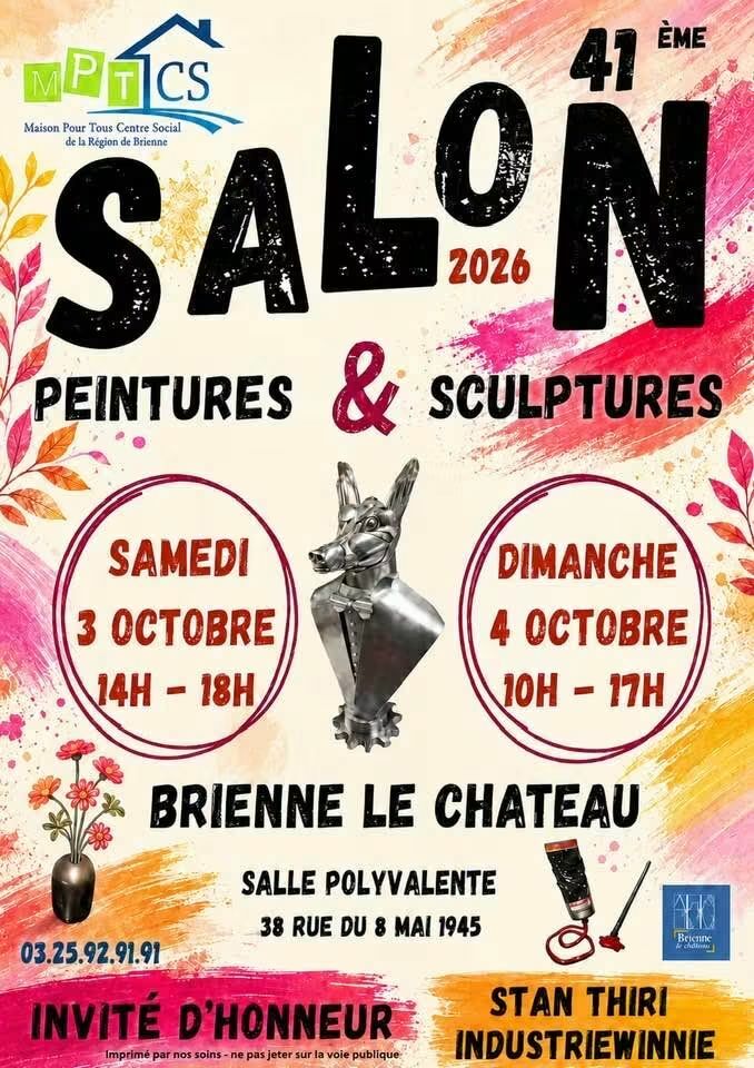 2026 10 03 - Salon peintures et sculptures - BLC.jpg MPT Brienne-le-Château