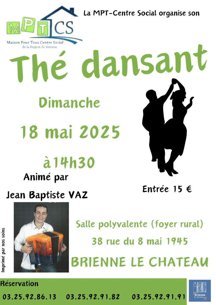 2025 05 18 Thé dansant - BLC.jpg © MPTCS Brienne-le-Château