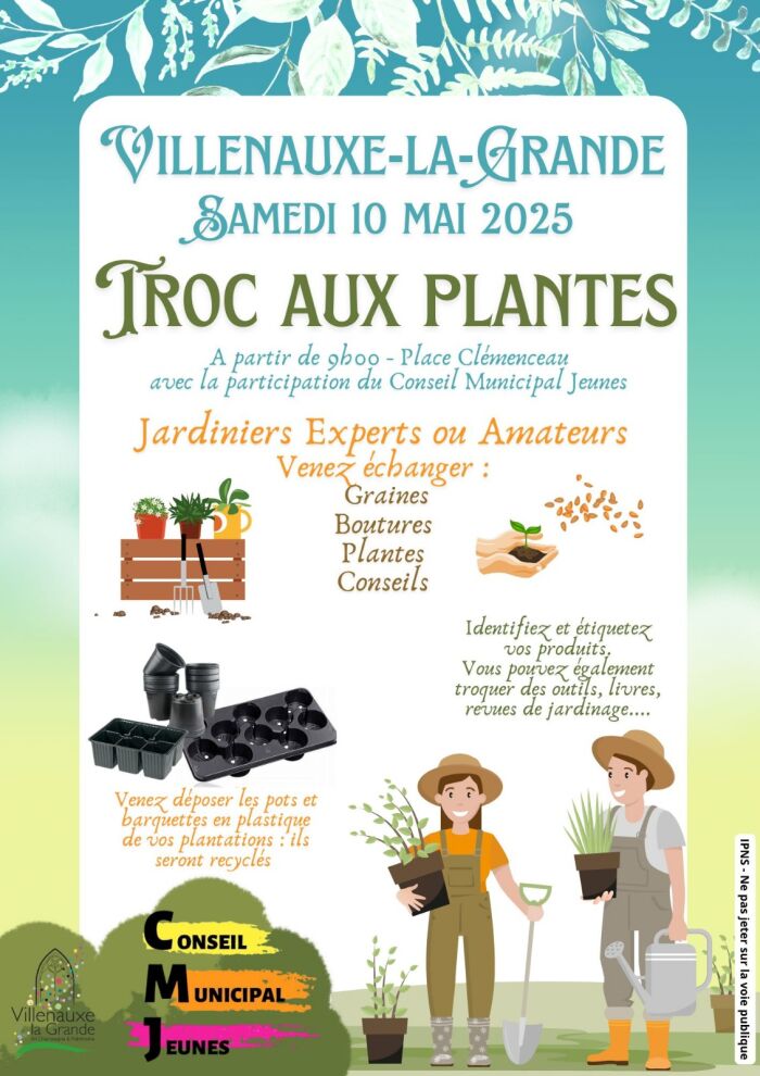 10.05.25 Troc aux plantes.jpg © Villenauxe la Grande