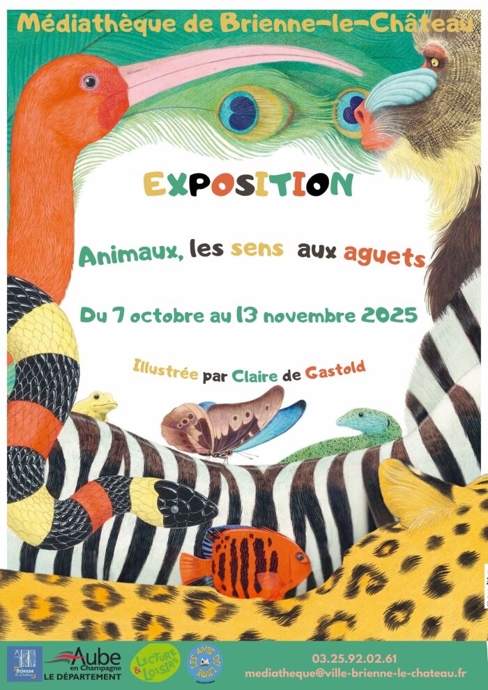 2025 - 7 oct au 13 nov - Expo médiathèque BLC.jpg Médiathèque Brienne le Château