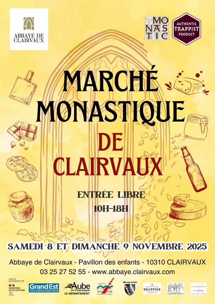 Marché monastique.jpg Abbaye de Clairvaux