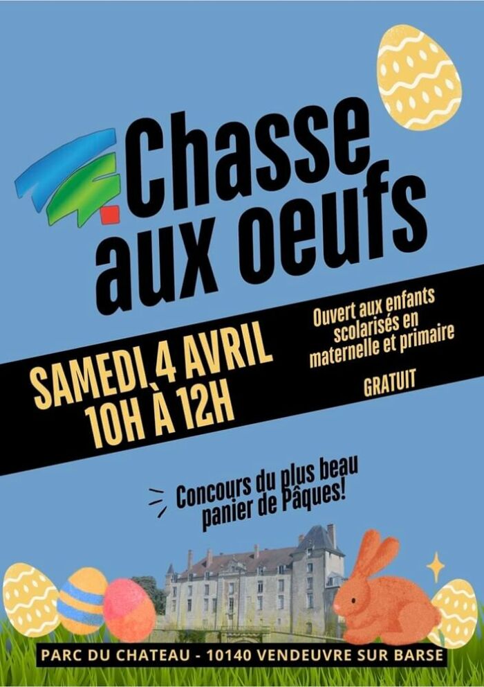 2026 04 04 - Chasse aux oeufs - VSB.jpg Commune de Vendeuvre-sur-Barse