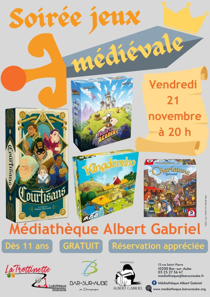 Soirée jeux médiévale.jpg mediathèque AG