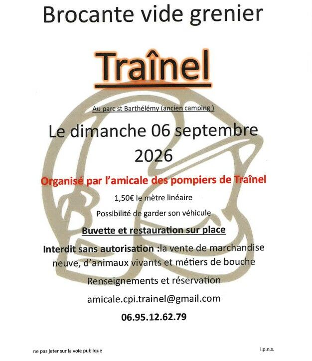 6.09_brocante_TRAINEL.jpg Commune Trainel