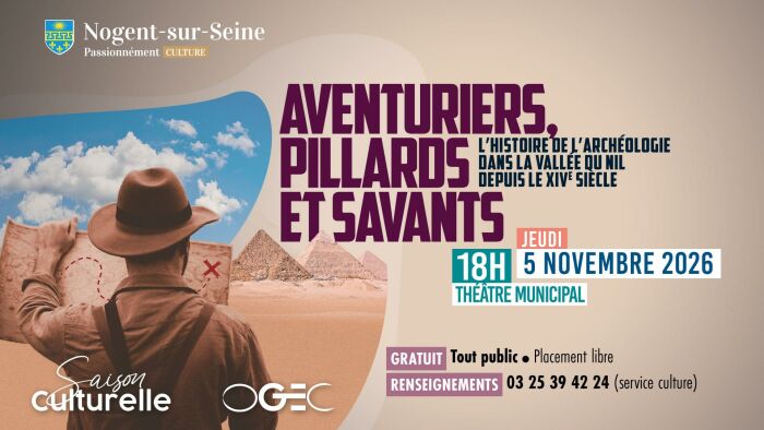05.11 - Conférence Egypte à NSS.jpg Ville de Nogent / Seine