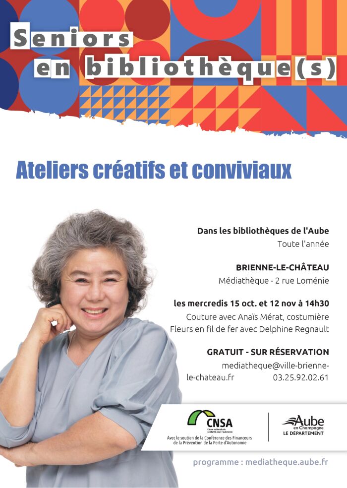 2025 10 15 et 11 12 Ateliers créatif médiathèque BLC.jpg © Médiathèque BLC