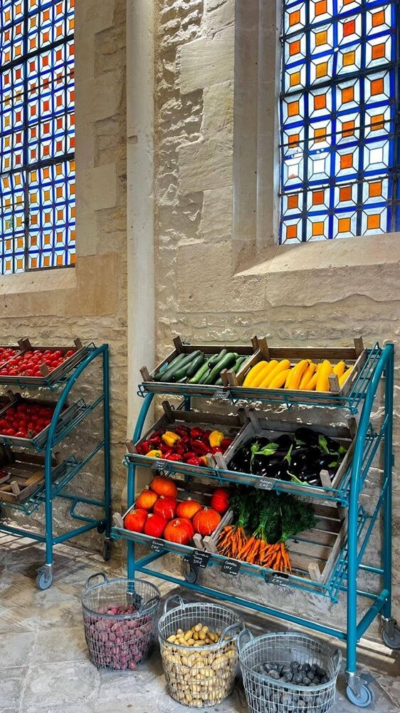 La chapelle des soeurs le petit marché du terroir Dienville - Légumes.jpg Désirée van der Velden