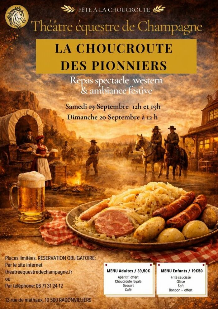 2026 09 - La choucroute des Pionniers - RDVL.jpg Théâtre équestre de Champagne