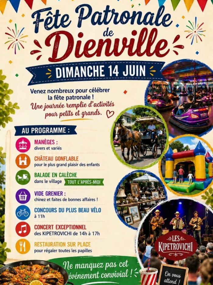 2026 06 14 - Fête patronale Dienville.jpg Commune Dienville