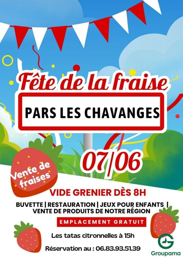 2026 06 07 - Fête de la fraise - Pars lès chavanges.jpg Commune de Pars-lès-Chavanges