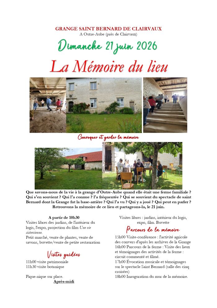 La Memoire du Lieu.jpg La Mémoire du Lieu