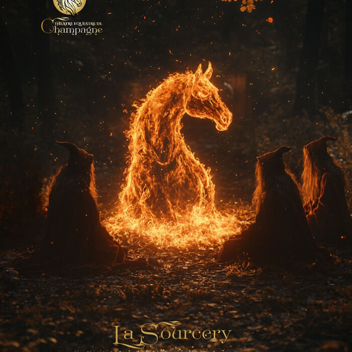 2025 - 25 octobre au 2 novembre - La Sourcery.jpeg Théâtre équestre de Champagne