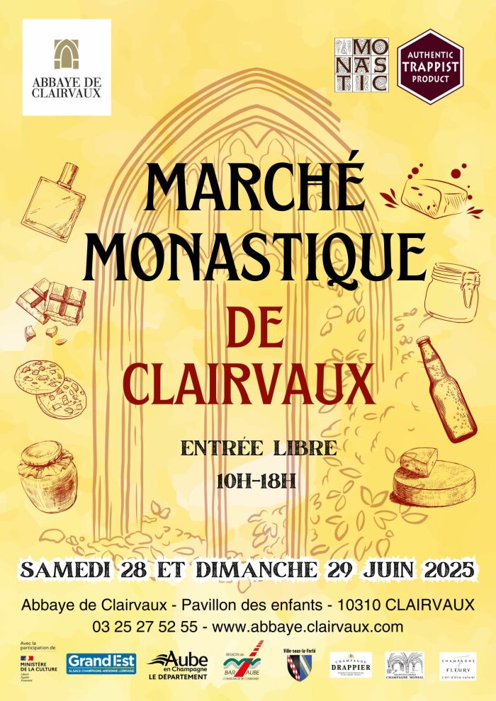 Marché monastique.jpg Abbaye de Clairvaux