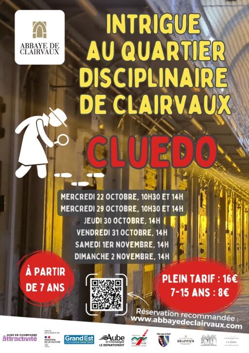 cluedo toussaint.jpg Abbaye de Clairvaux