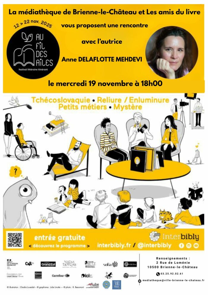 2025 11 19 dédicace médiathèque - BLC.jpg ©Médiathèque BLC 2025 11 19 dédicace médiathèque - BLC.jpg ©Médiathèque BLC