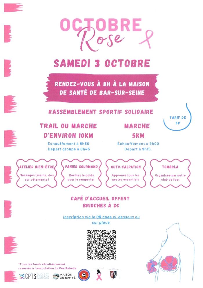 Octobre Rose BSS.jpg Mairie de Bar Sur Seine