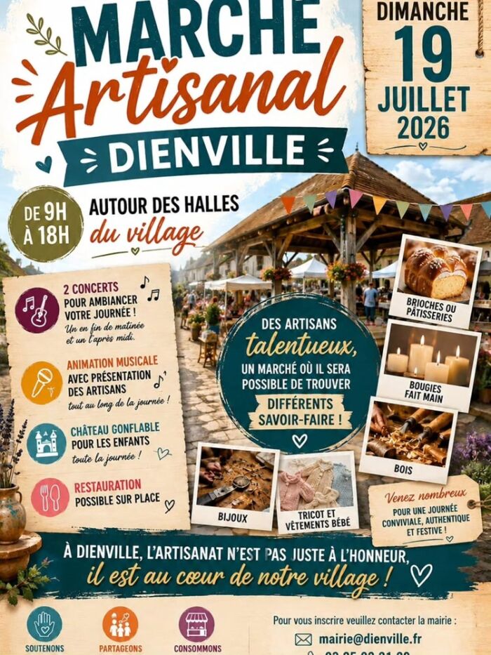 2026 07 19 - marché dvl.jpg Commune de Dienville