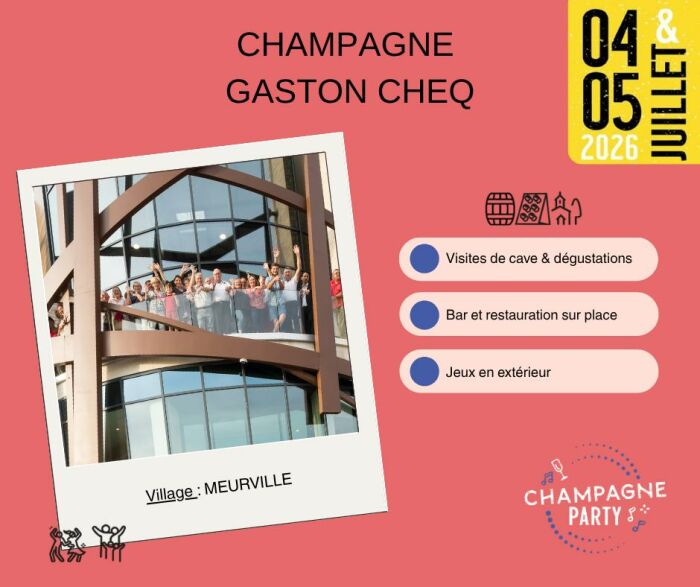 gaston cheq.jpg champagne party