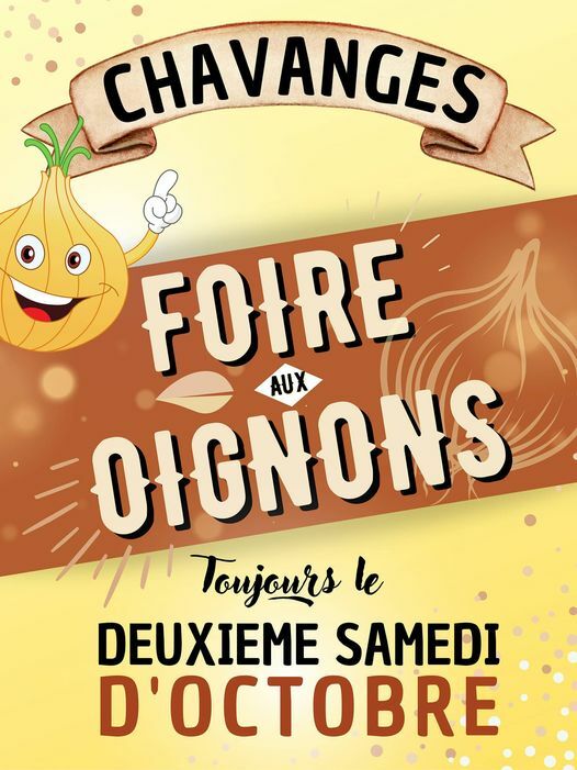 2025 10 11 - Foire aux oignons - Chavanges.jpg Commune de Chavanges