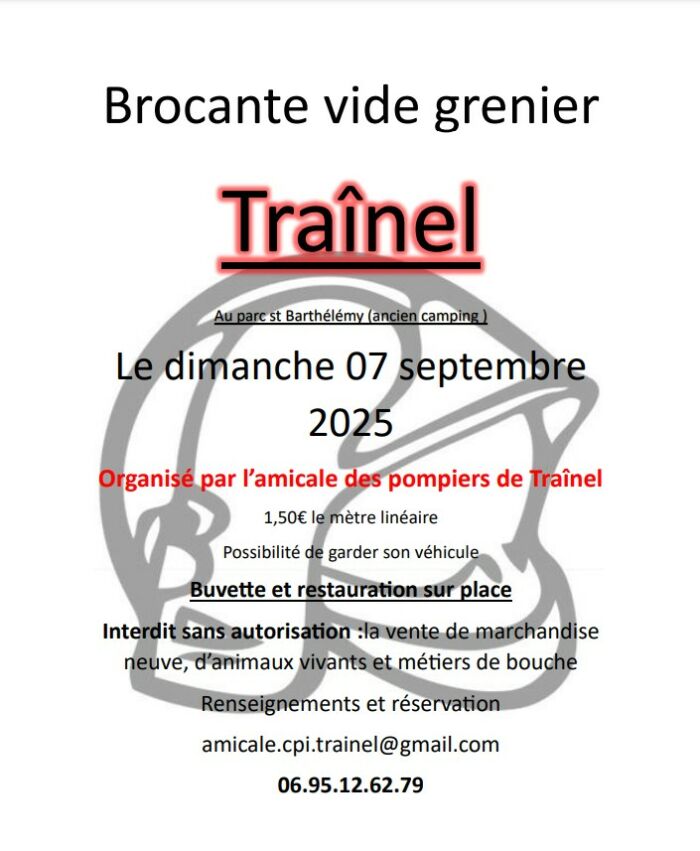 7.09 brocante TRAINEL.jpg ©Trainel
