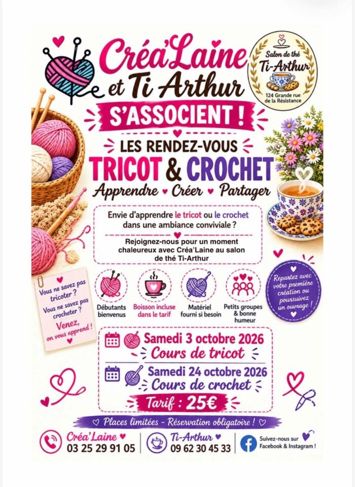 RDV tricot crochet.jpeg Ti Arthur