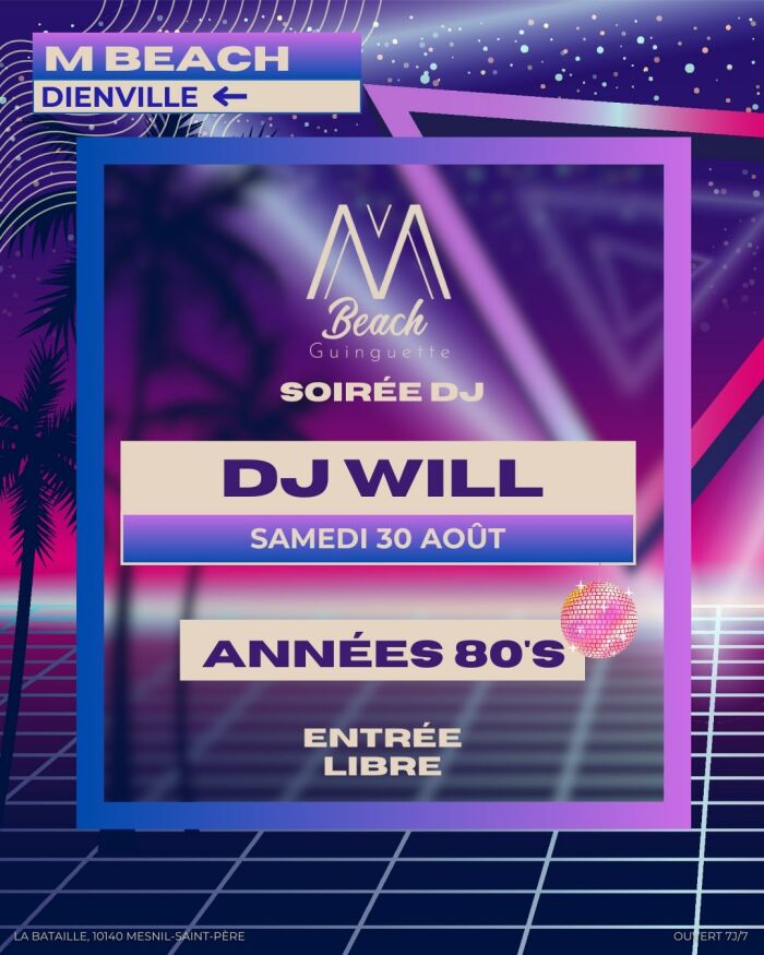 2025 08 30 - DJ WILL.jpg © MBeach Dienville