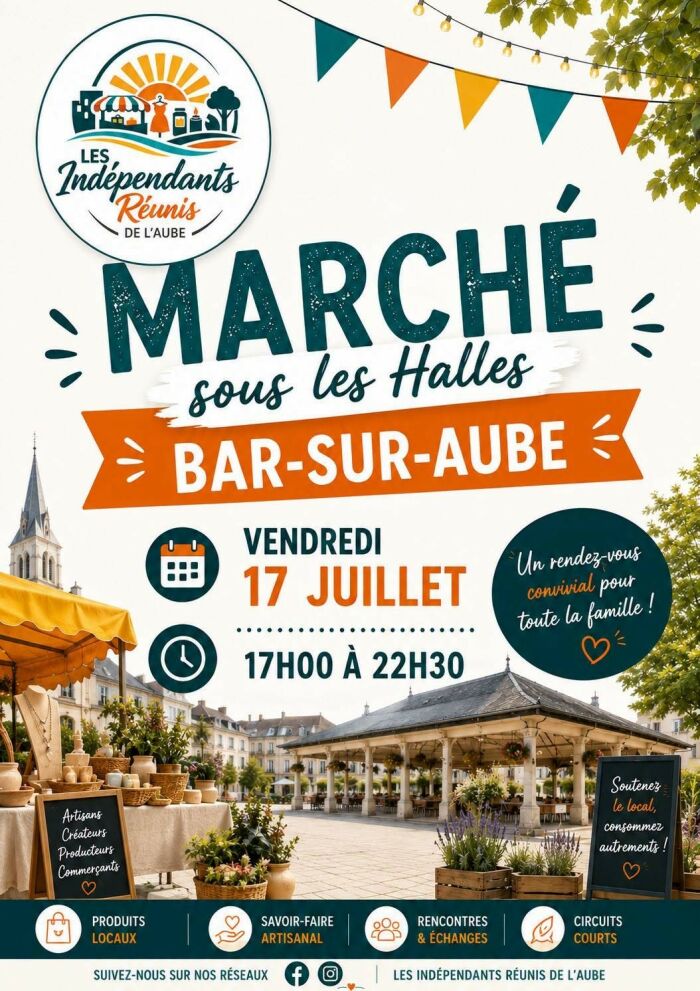 marché nocturne bsa.jpg indépendants réunis de l'aube