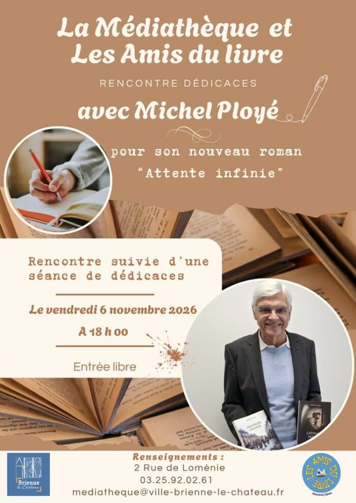 2026 11 06 rencontre dédicaces - médiathèque BLC.jpg Médiathèque BLC