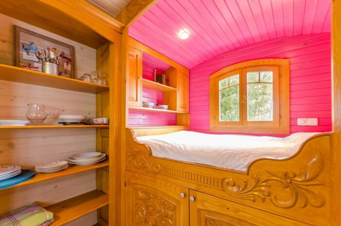 Roulotte la Badèle Lac du Temple Lac Amance (11).jpg Gites de France Aube - Frédérique HUTPIN