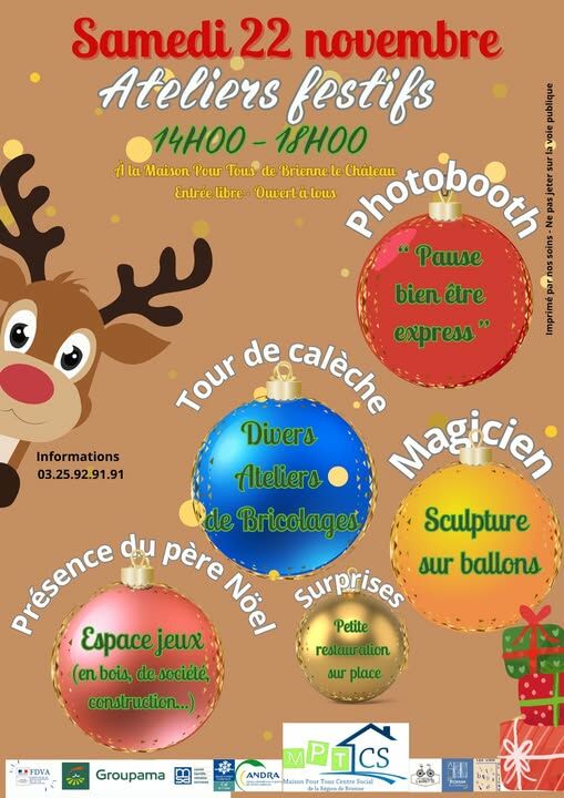 2025 11 22 - Ateliers festifs - BLC.jpg Maison pour tous Brienne