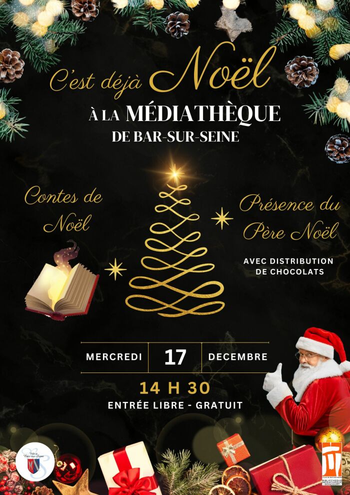 Conte noel médiathèque.jpg Médiathèque