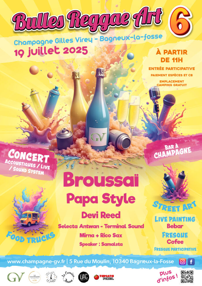 Bulles Reggae Art.jpg Champagne Gilles Virey