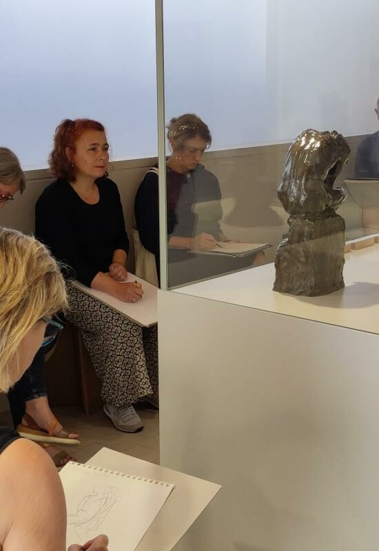 Les croqueurs du musée.jpg © MCC