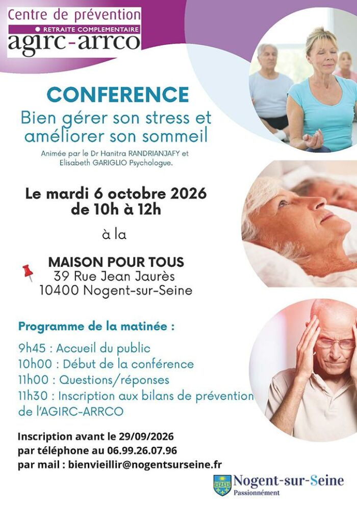 Conférence Stress - 06102026.jpg Ville de Nogent-sur-Seine