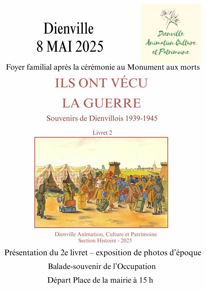 2025 05 08 Conférence Ils ont vécu la guerre.jpg © Dienville Animation Culture et Patrimoine
