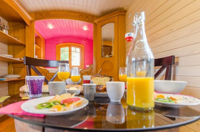 Roulotte la Badèle Lac du Temple Lac Amance (15).jpg Gites de France Aube - Frédérique HUTPIN