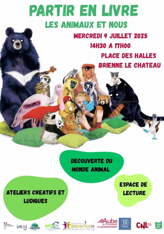 2025 07 09 - Partir en livre - Médiathèque BLC.jpg © MPTCS de Brienne-le-Château