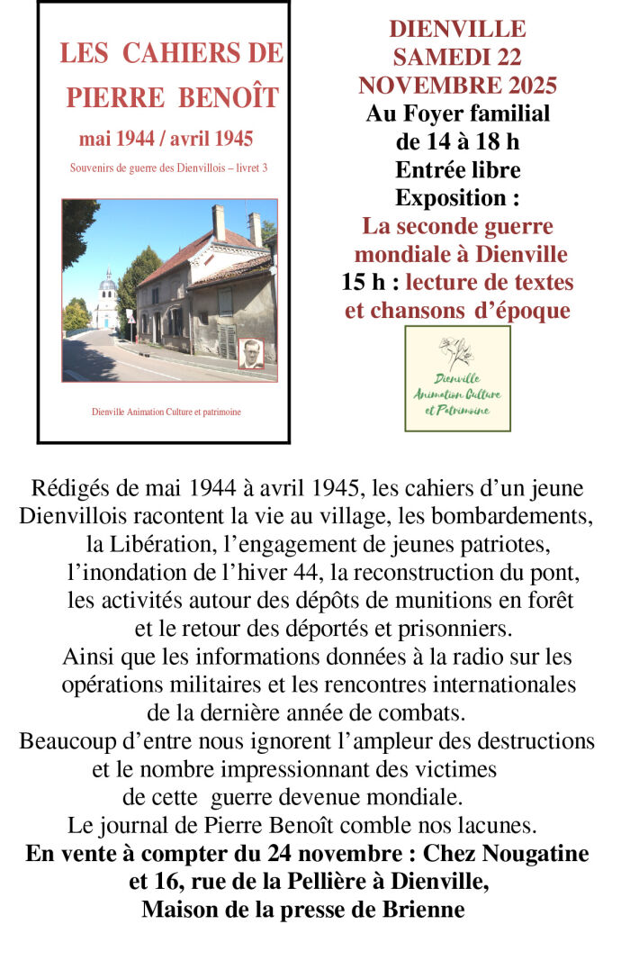 2025 11 22 - Présentation livret - DVL v2.jpg Dienville animations culture et patrimoine