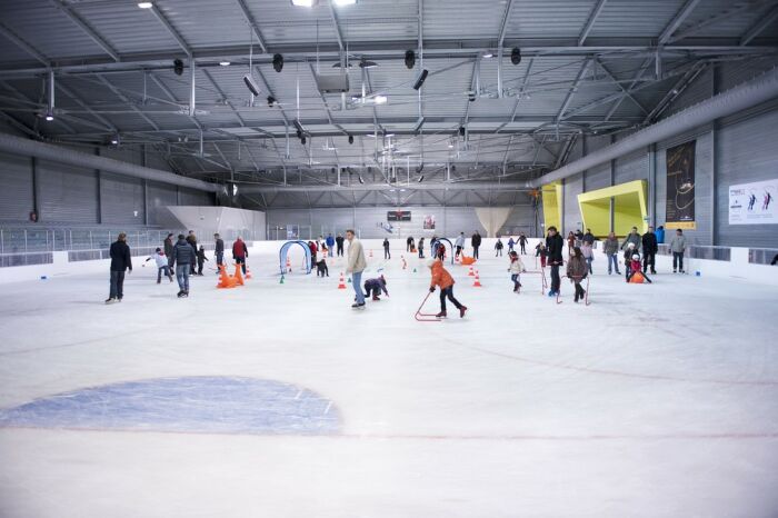 Patinoire des 3 Seine © Photographie Dallennes