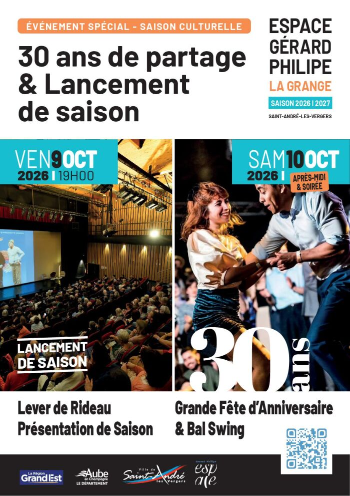 30 ans de partage & Lancement de saison_Saint-André-les-Vergers Service communication Ville de St André les Vergers - Photos : ©Philippe Rappeneau & ©Blue Jitters
