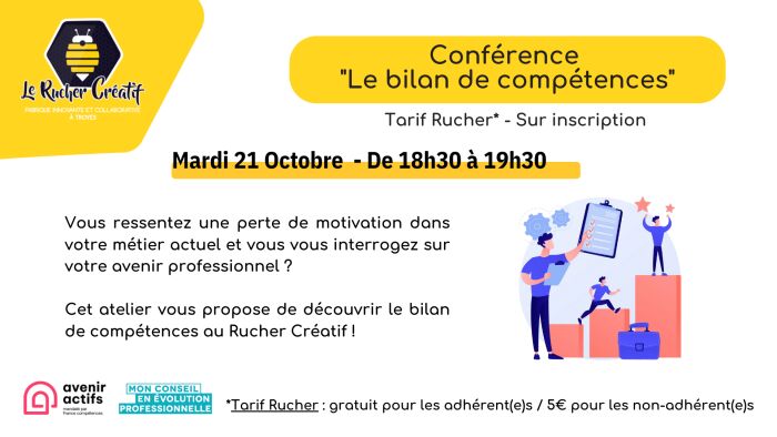 visuel conférence Le Rucher Créatif