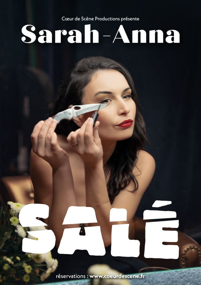Affiche Sarah-Anna Coeur de Scène Productions