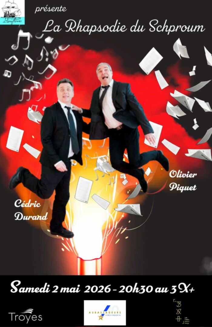affiche la rhapsodie du Schproum Cie Mayflower